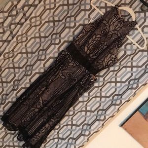 Two piece lace dress